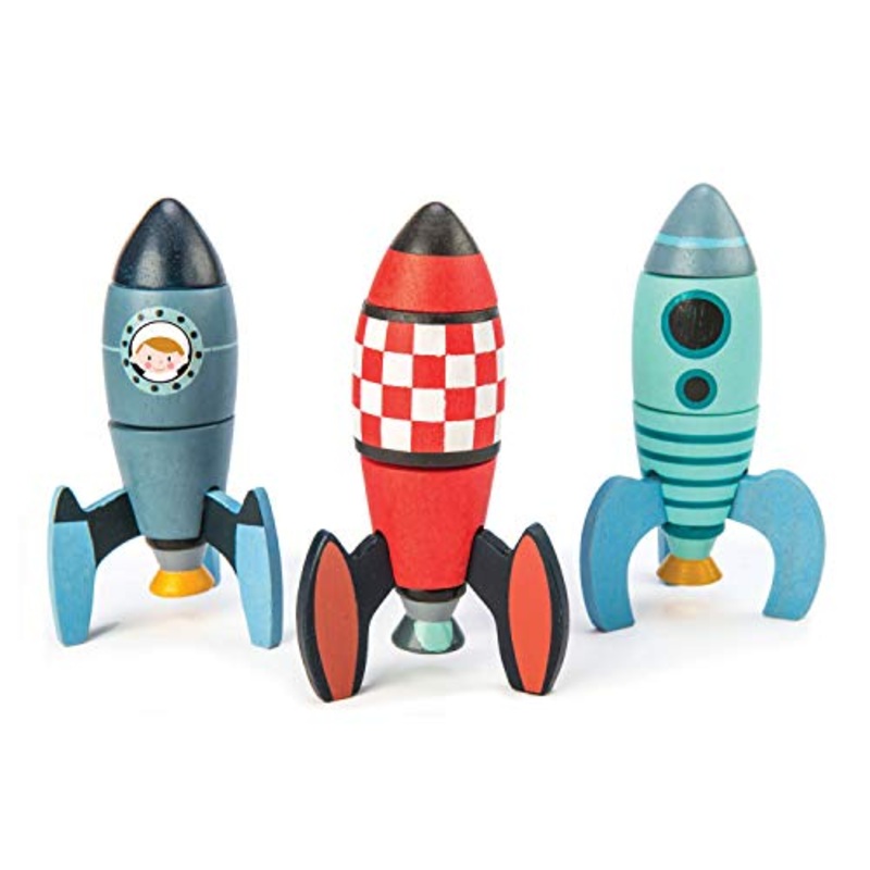 Tender Leaf Toys Rocket Construction