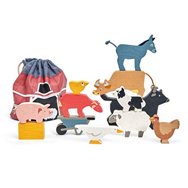 Tender Leaf Toys Stacking Farmyard