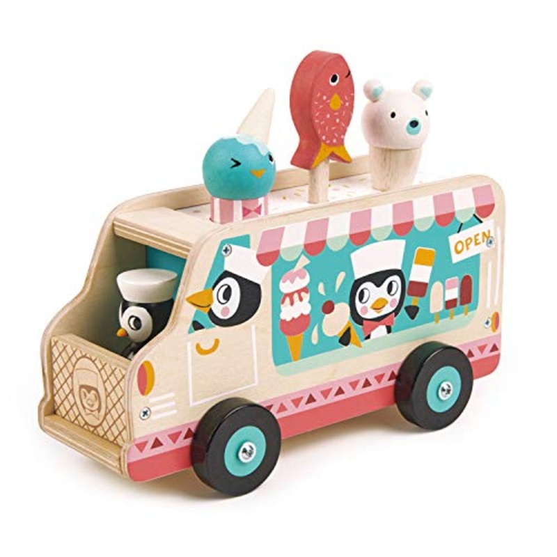 Tender Leaf ToysPENGUIN'S GELATO VAN