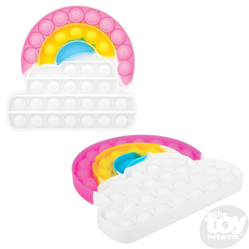 The Toy Network-Rainbow Cloud Bubble Poppers