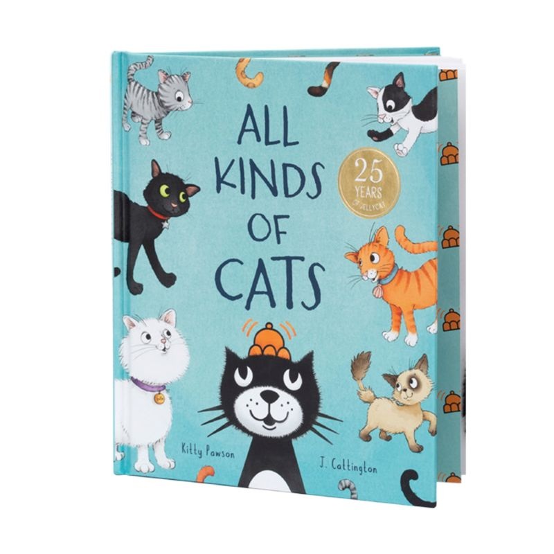 Jellycat All Kinds of Cats Book