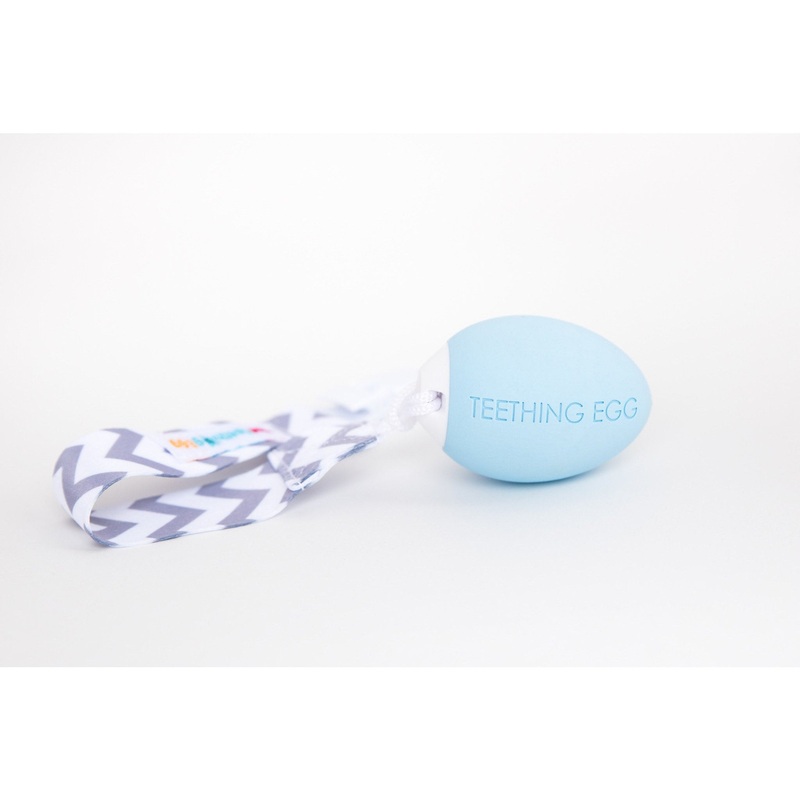 The Teething Egg Blue Teether