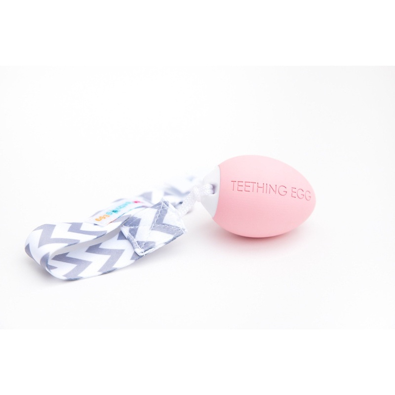 The Teething Egg Pink