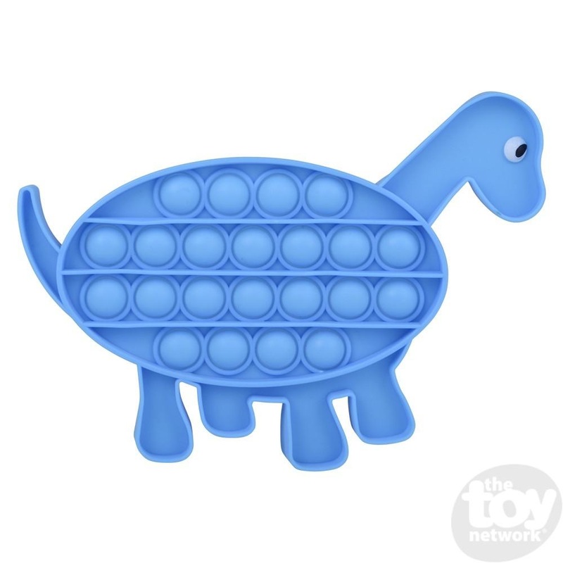 The Toy Network-Dinosaur Bubble Poppers, Blue Blue