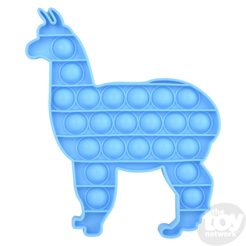The Toy Network-Llama Bubble Poppers, Blue Blue