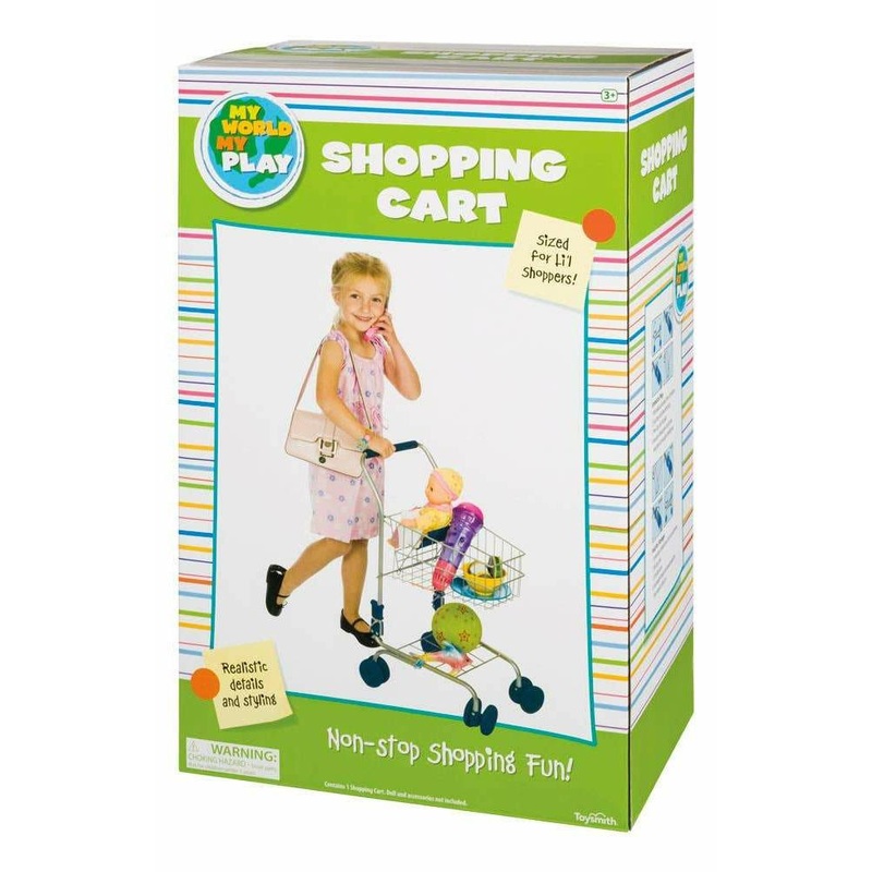 Toysmith Toysmith Kids' Miniature Shopping Cart