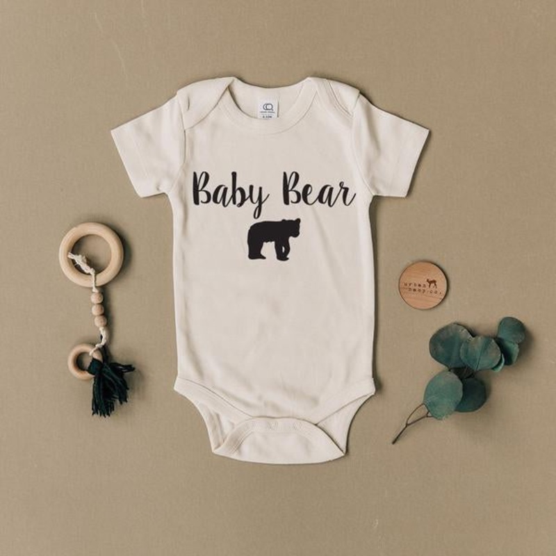 Urban Baby Co. Baby Bear Onesie, 12-18M