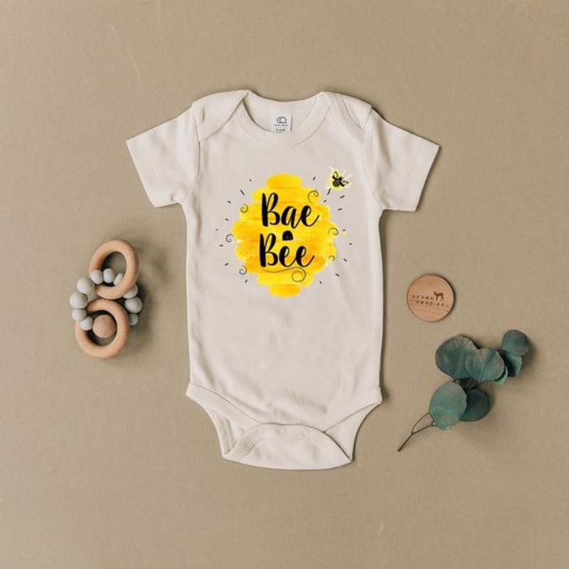 Urban Baby Co. Bae Bee Onesie, 3-6M