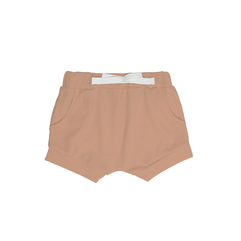 Pima Lima Short, Latte 0-3M