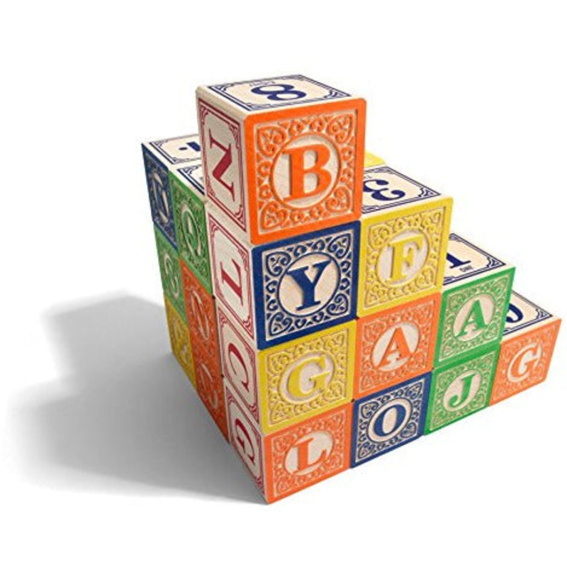 Uncle Goose Classic ABC Blocks