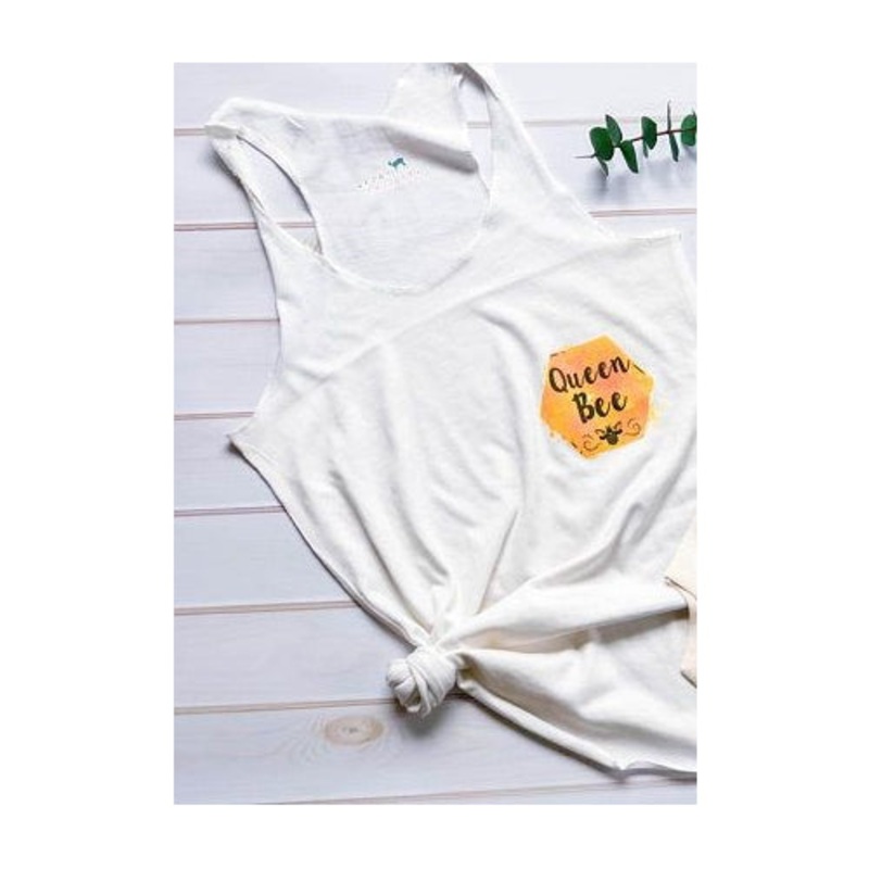Urban Baby Co, Queen Bee Tank, XL