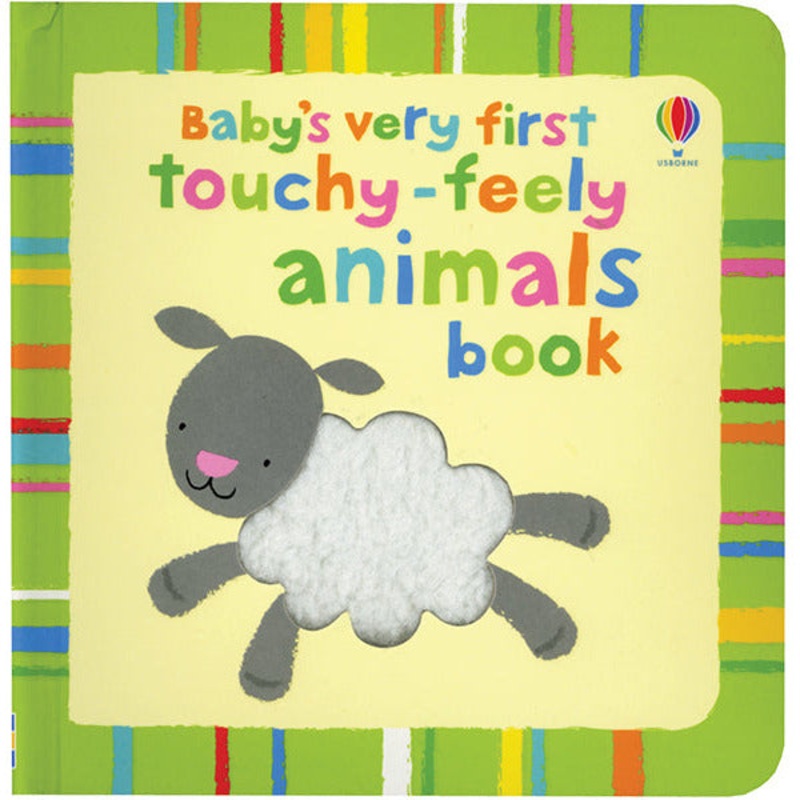 Usborne Books Babys Very First TouchyFeely Animals Book