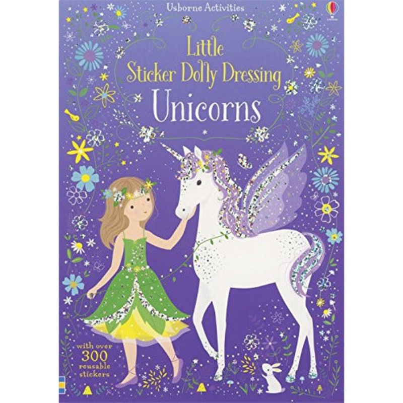 Usborne Books Little Sticker Dolly Dressing Unicorns