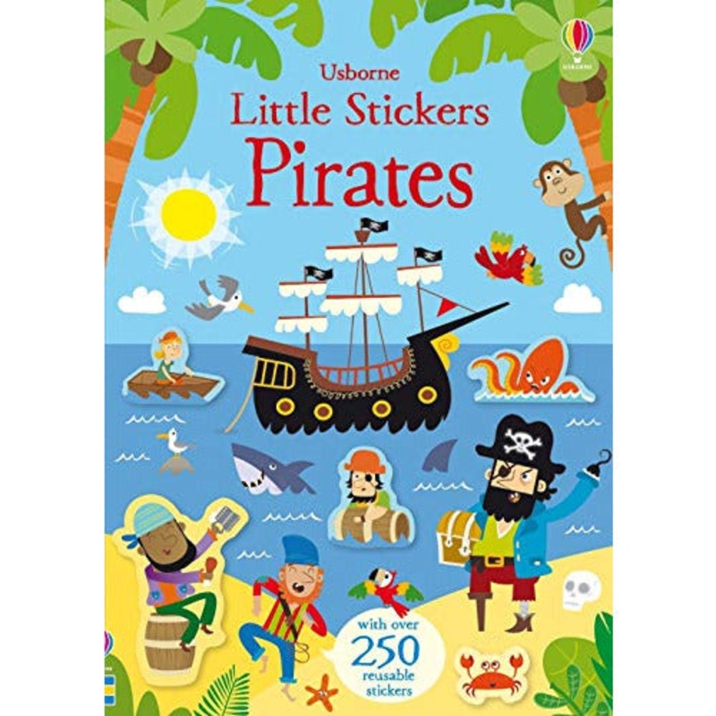 Usborne Books Little Stickers Pirates