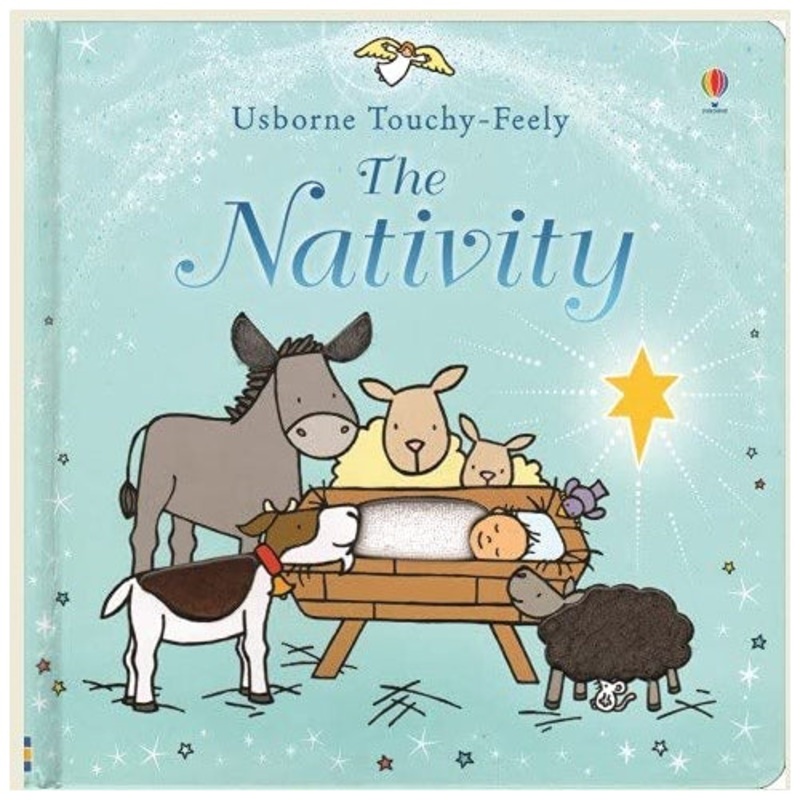 Usborne Books Nativity Touchy-Feely