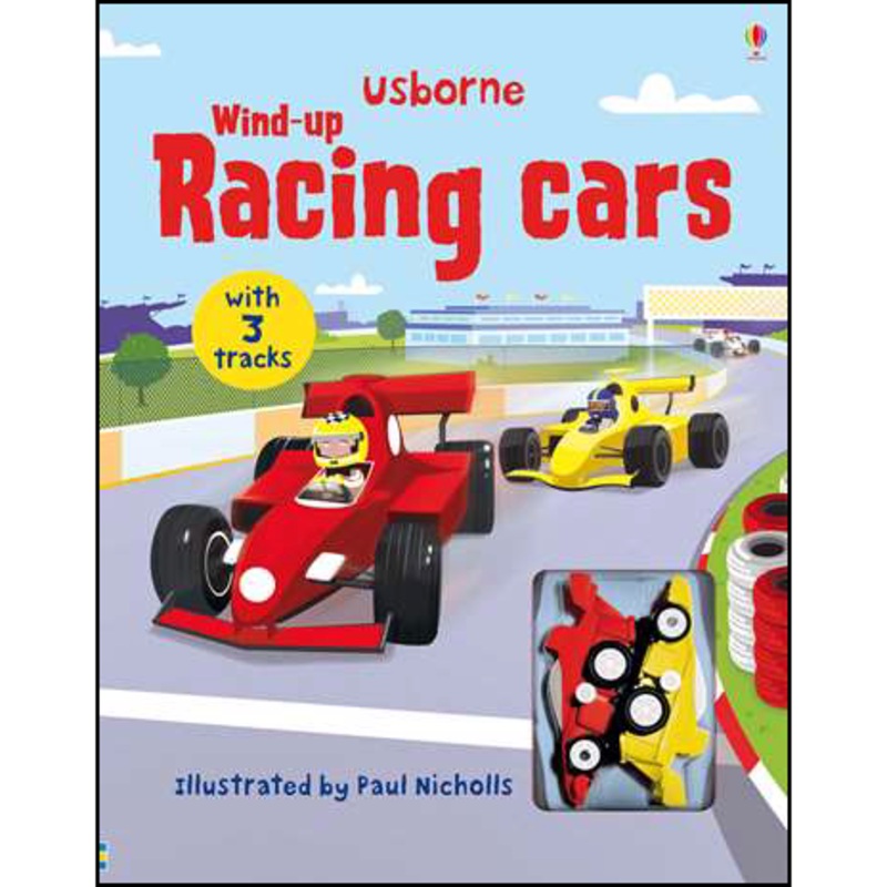 Usborne Books Race Car Usborne Wind Up