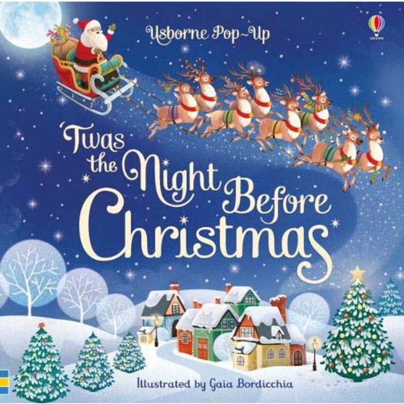 Usborne Books 'Twas The Night Before Christmas Pop Up Books