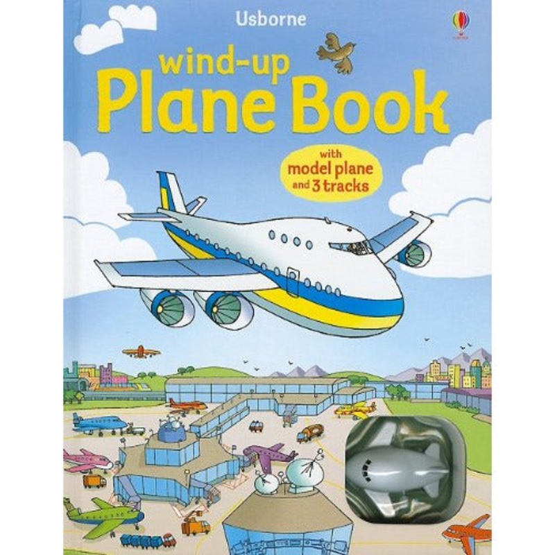 Usborne Plane Book Wind Up