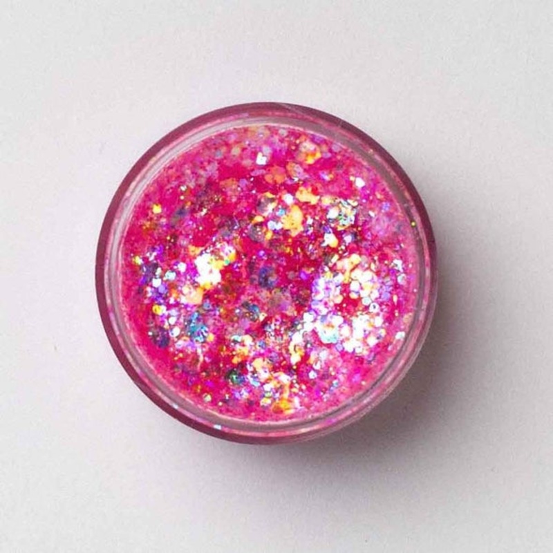 Galexie Glister Pink Glow, Neon Pink