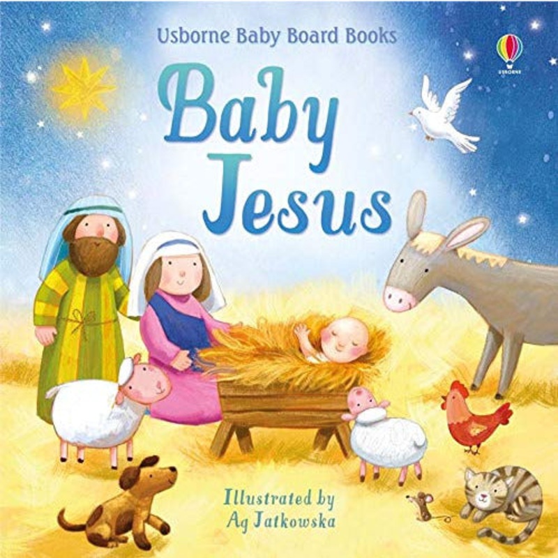 Usborne Books Baby Jesus Little Board Book
