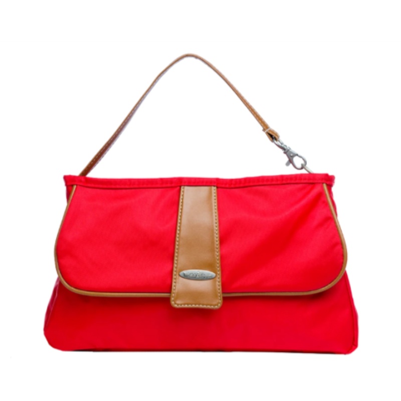 Vilah Bloom Cottage Clutch Vineyard Red