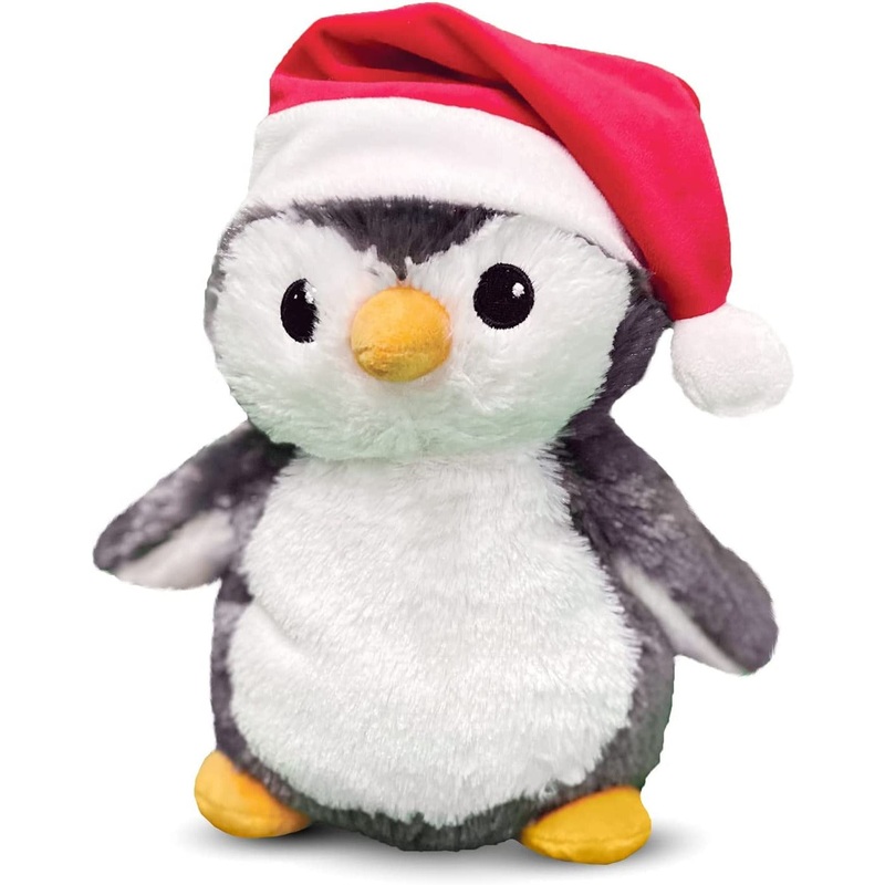 Warmies Holiday Santa Penguin