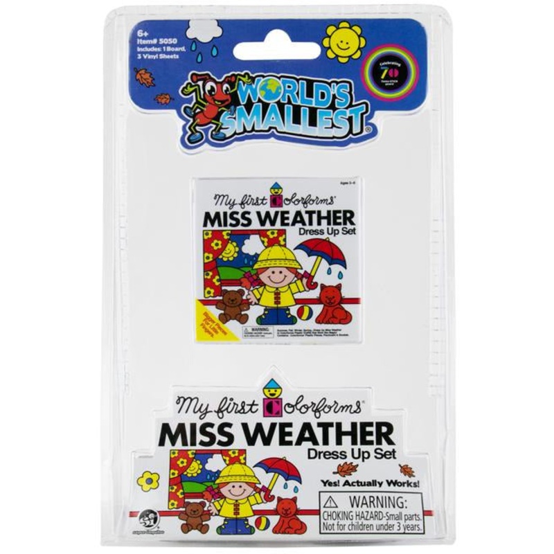 World's Smallest - Coloforms (Original & Miss Weather), Set of 2