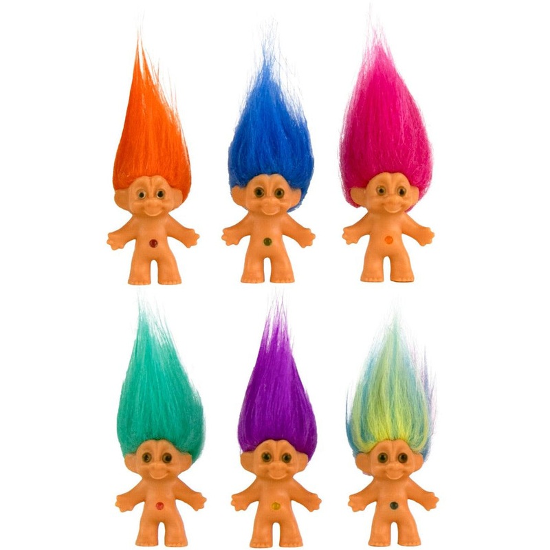 World's Smallest - Good Luck Troll (Assorted, Color Selected Randomly)