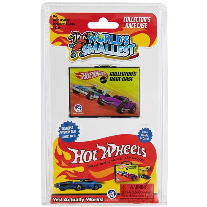 World's Smallest - Hot Wheels Carry Case