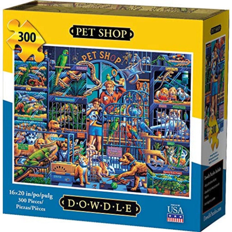 Dowdle Jigsaw Puzzle - Pet Shop - 300 Piece