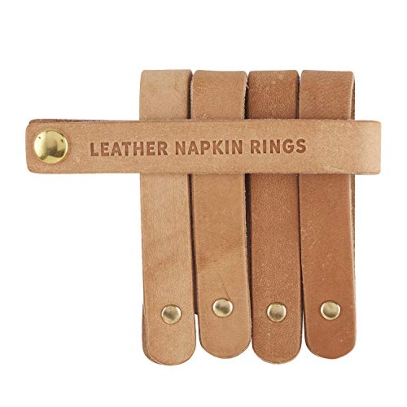 Santa Barbara Design Studio Leather Accessory Ring - Natural