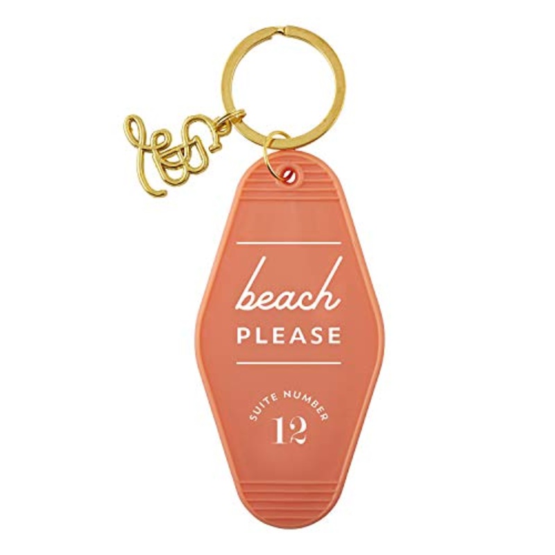 Santa Barbara Design Studio Vintage Motel Key Tag - Beach Please