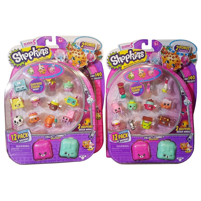 Shopkins Season 5 Bundle - Two 12 Packs Varied Styles