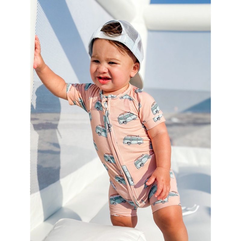 Shore Baby Co. Surf City USA Zippy Shortie 0-3M