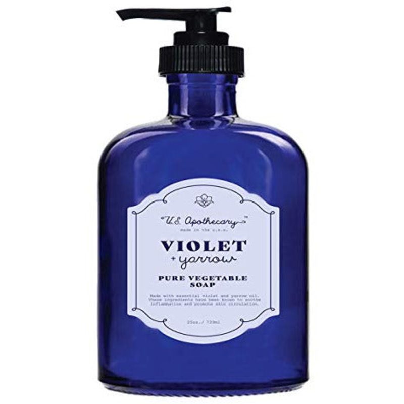 U.S. Apothecary K Hall Studio Violet + Yarrow Hand Body Soap