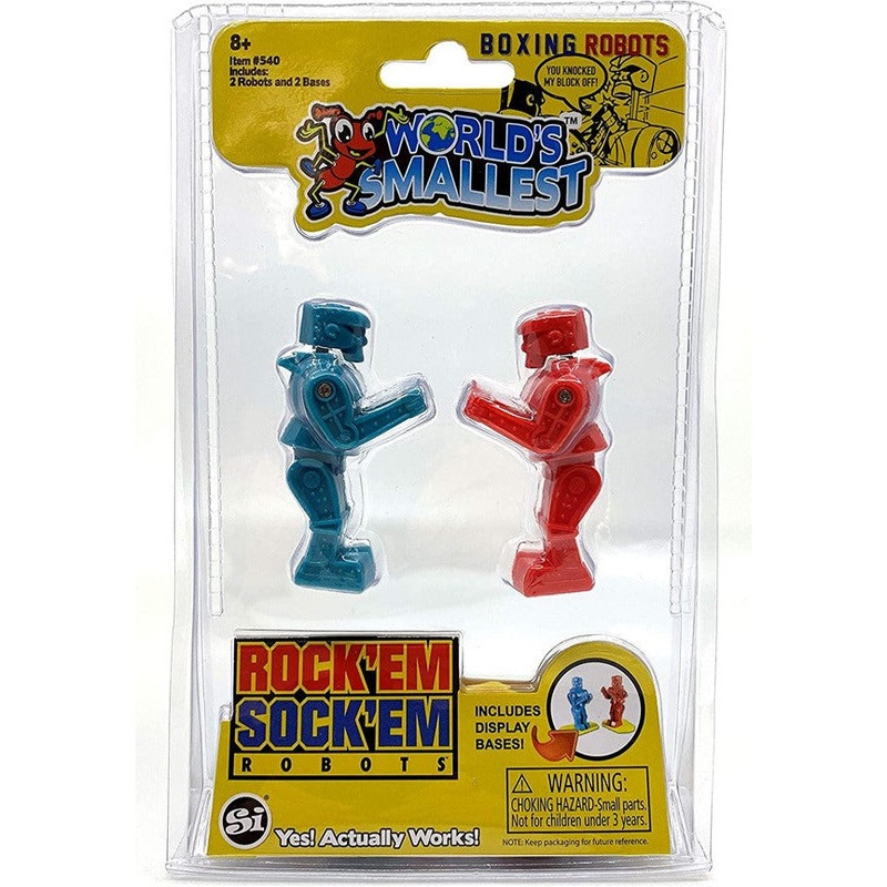 World's Smallest - Rock 'Em Sock 'Em Robots