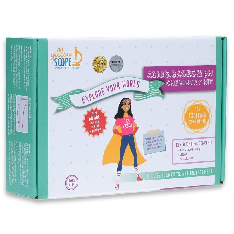 Yellow Scope Chemistry Kit, Explore Your World Acids, Bases, and pH
