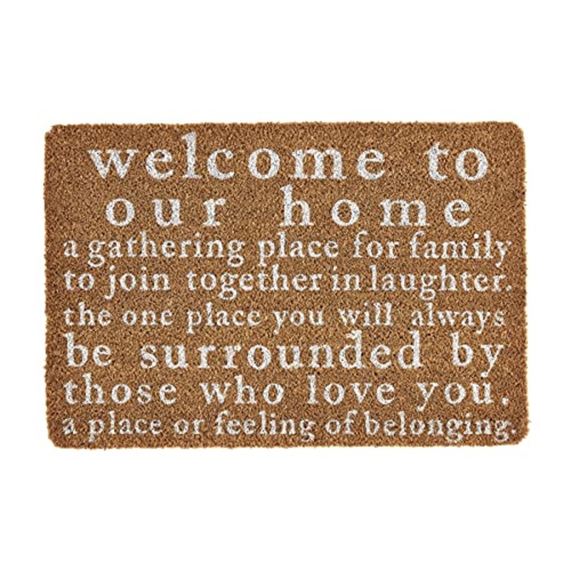 Mud Pie Welcome To Our Home Doormat