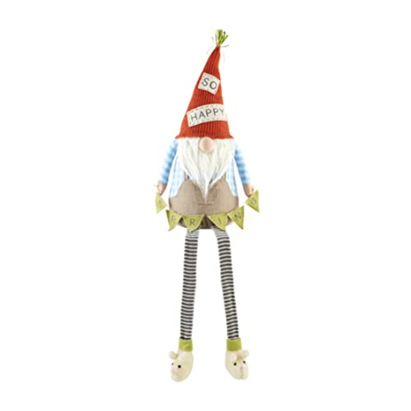 Mud Pie XL Easter Dangle Leg Gnome