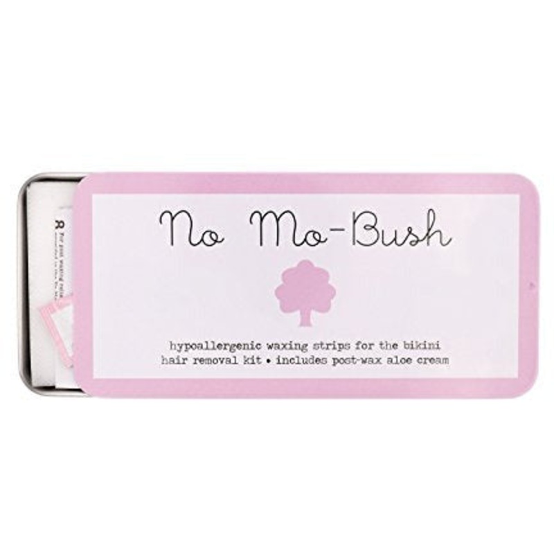 No Mo-Stache - No Mo-Bush Portable Bikini Wax Hair Removal Kit, 16 Count