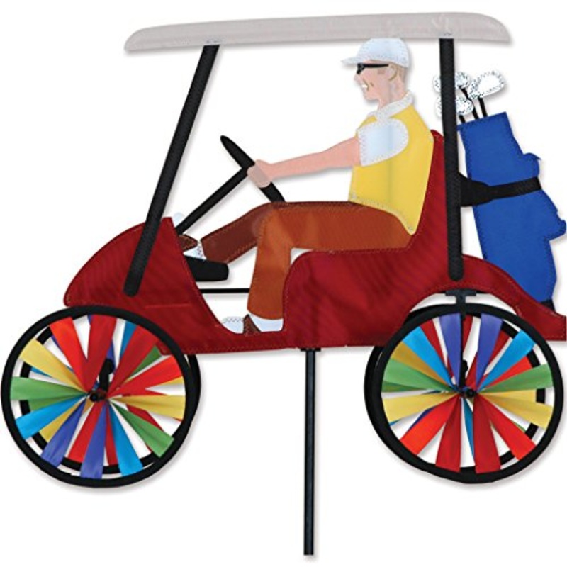 Premier Kites 17 in. Golf Cart Spinner - Red