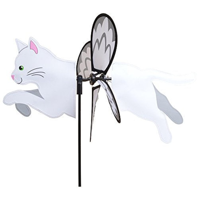 Premier Kites Petite Spinner - White Cat