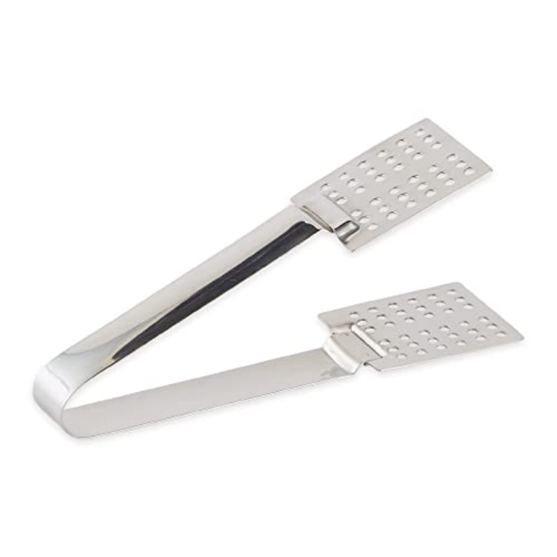 RSVP International Tea Strainer Collection, Tongs, 5-1/2 inches, Stainless Steel