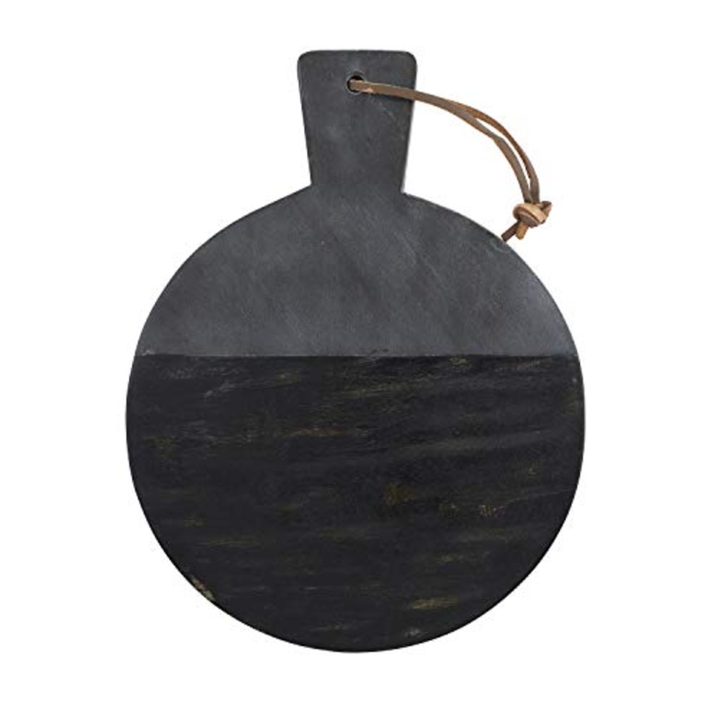 Santa Barbara Design Studio Marble + Mango Wood Board - Round
