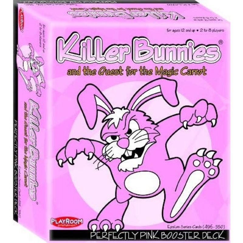 Ultra Pro Ent Playrm - Killer Bunnies QUEST PINK BOOSTER - PLE47100