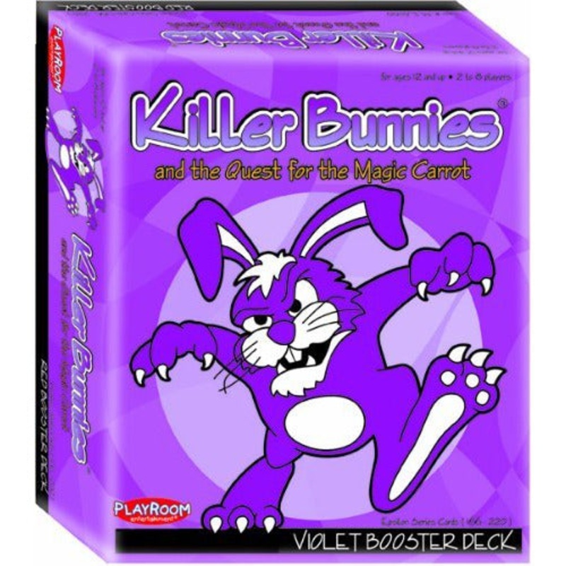 Ultra Pro Ent Playrm - Killer Bunnies QUEST VIOLET BOOSTER - PLE42100