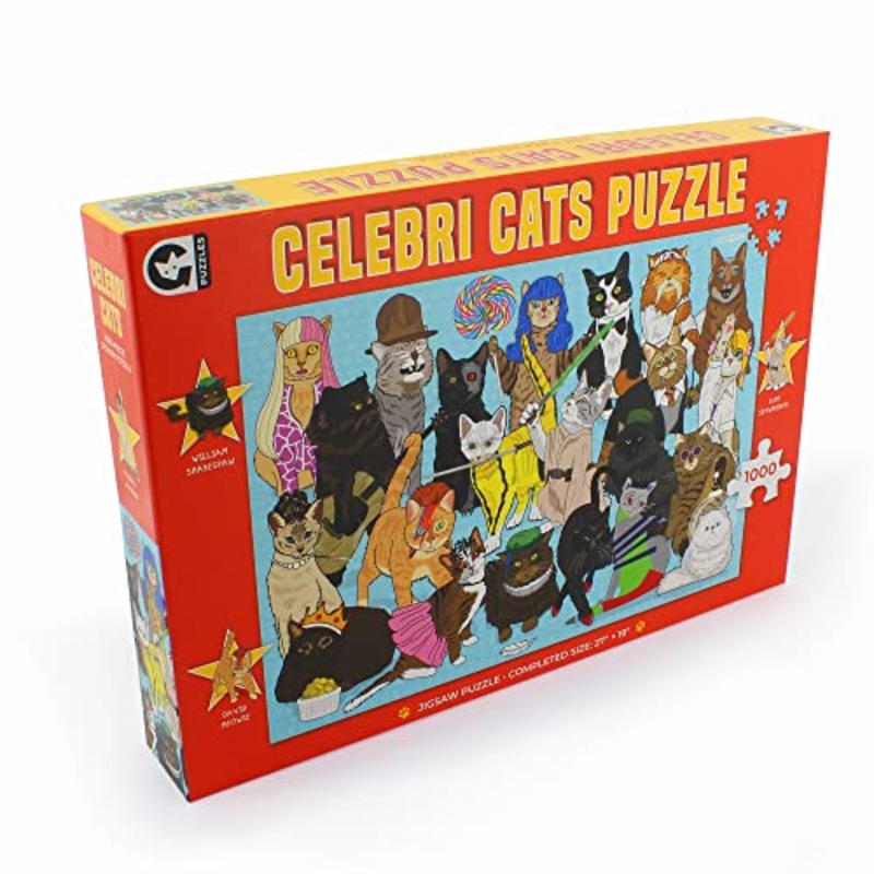 Ginger Fox - Celebrity Cats 1000 Piece Puzzle