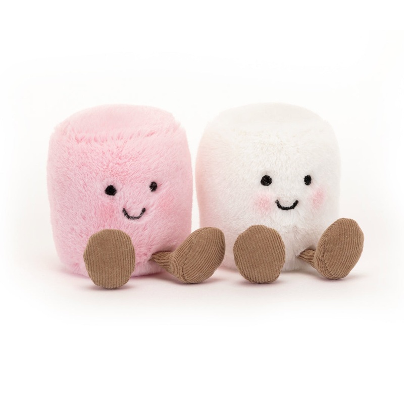 Jellycat Amuseable Pink & White Marshamallows