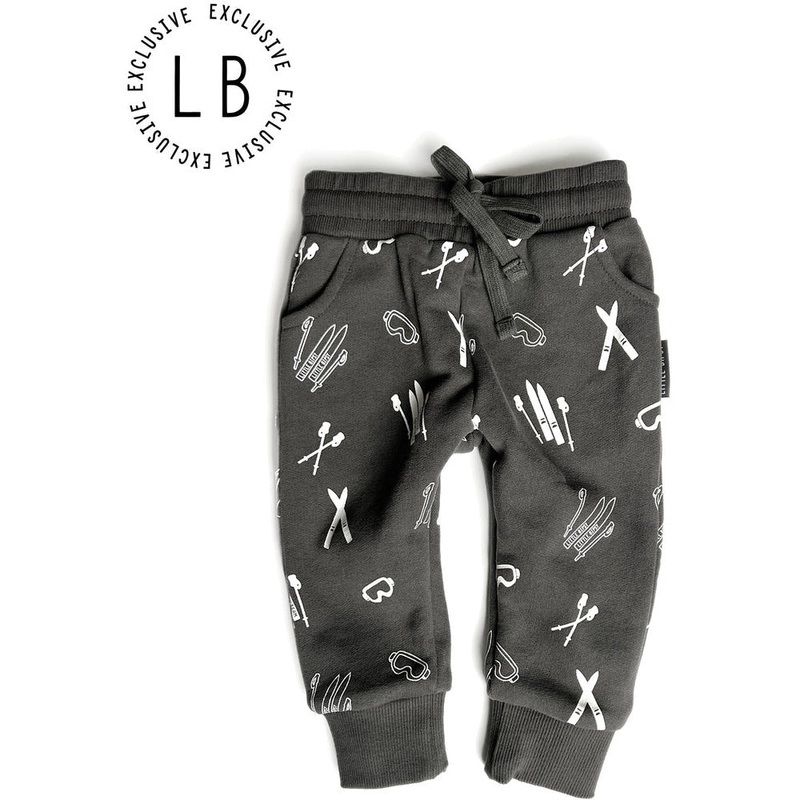 Little Bipsy Ski Print Jogger 0-3M