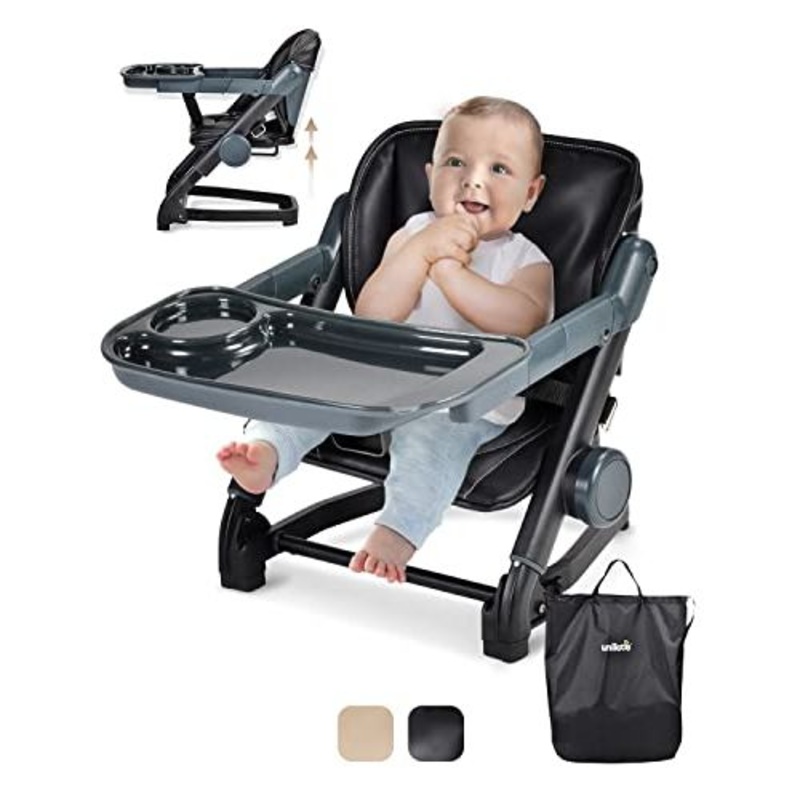 Unilove Feed Me 3 in 1 Dining Booster Seat Black